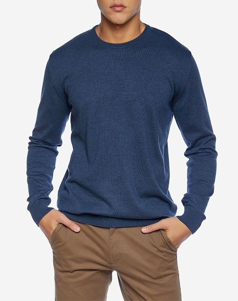 BROKERS ΑΝΔΡΙΚΗ ΠΛΕΚΤΗ ΜΠΛΟΥΖΑ 2251910110-76 Blue