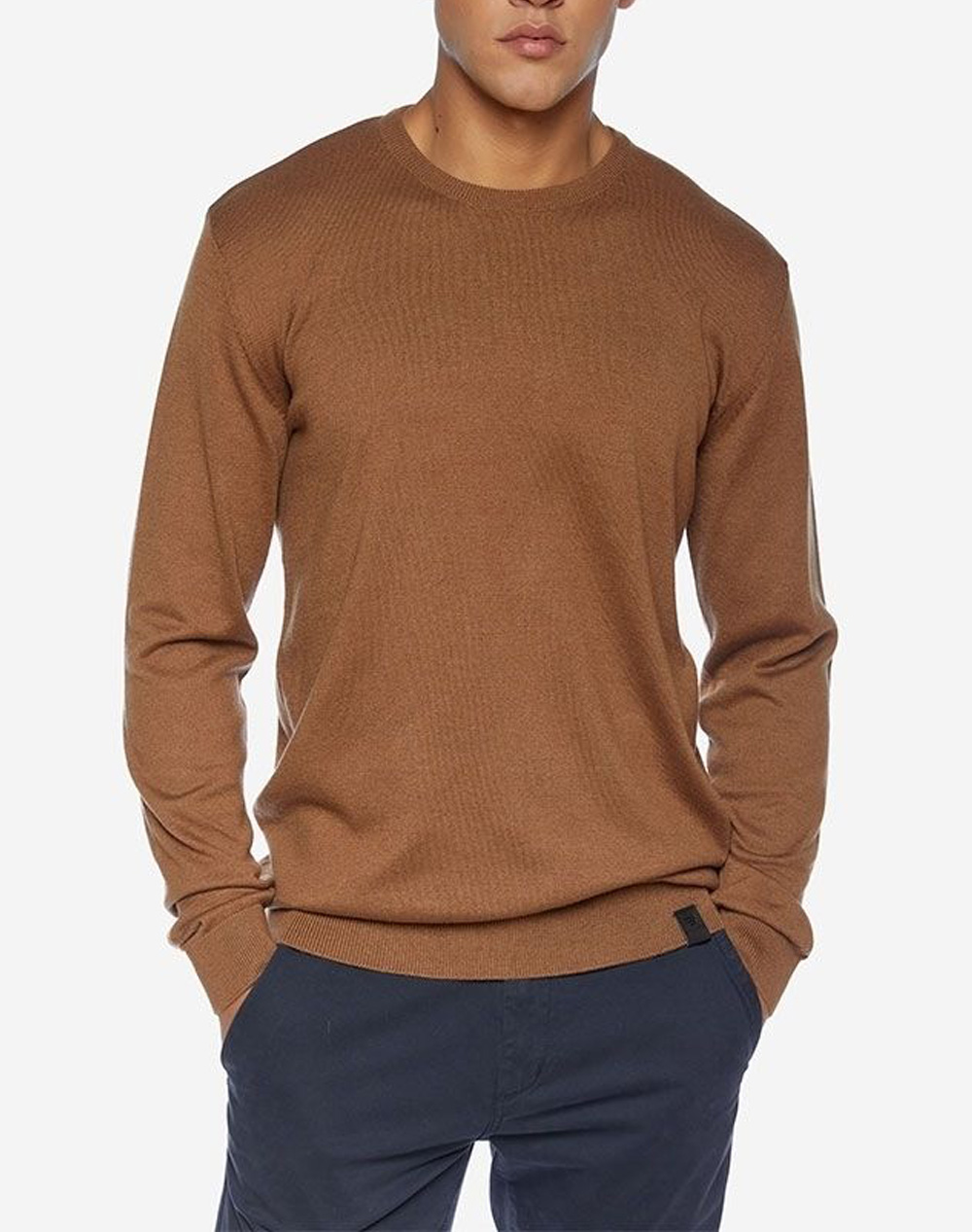 BROKERS ΑΝΔΡΙΚΗ ΠΛΕΚΤΗ ΜΠΛΟΥΖΑ 2251910110-45 Camel