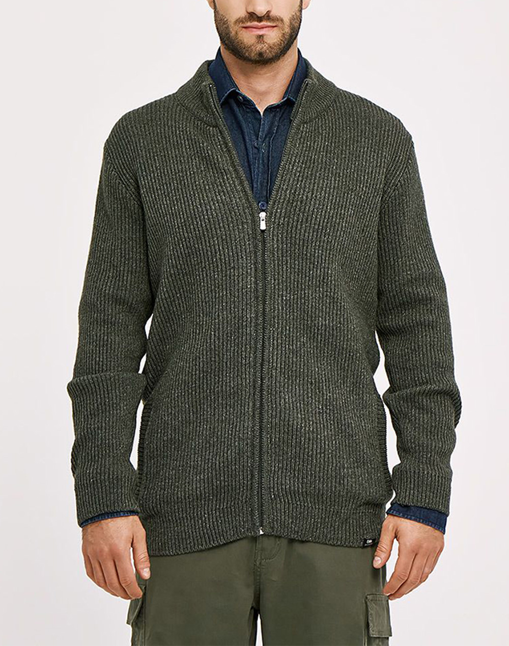 BROKERS ΑΝΔΡΙΚΗ ΠΛΕΚΤΗ ΖΑΚΕΤΑ 25529543933-61 Olive