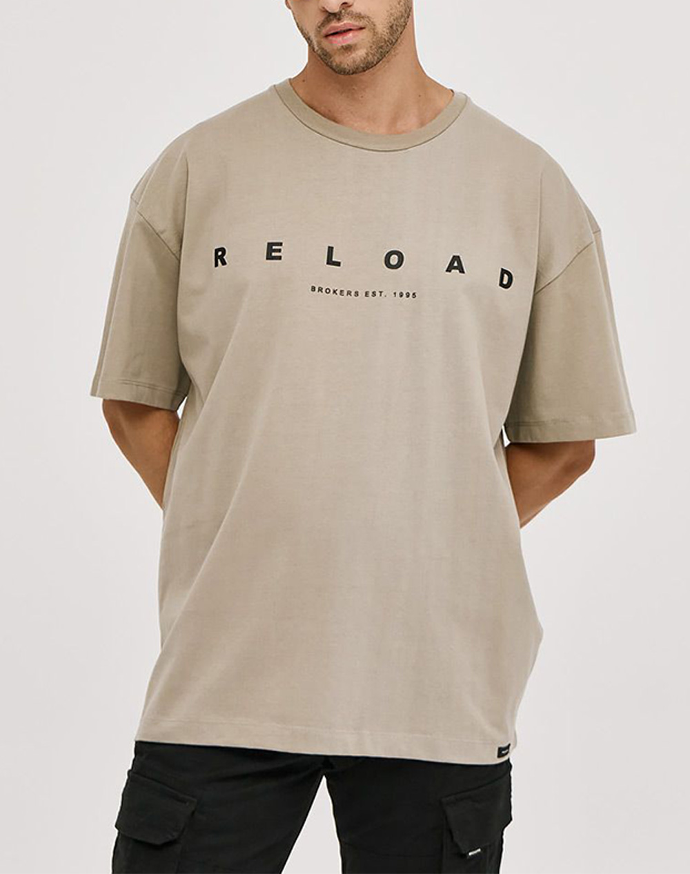 BROKERS ΑΝΔΡΙΚΟ T-SHIRT 25517203752-62 Khaki
