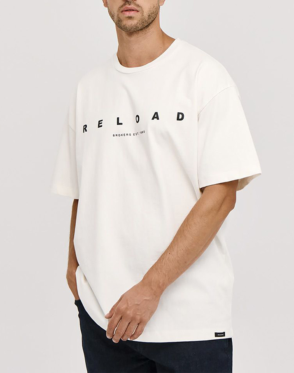 BROKERS ΑΝΔΡΙΚΟ T-SHIRT 25517203752-3 OffWhite