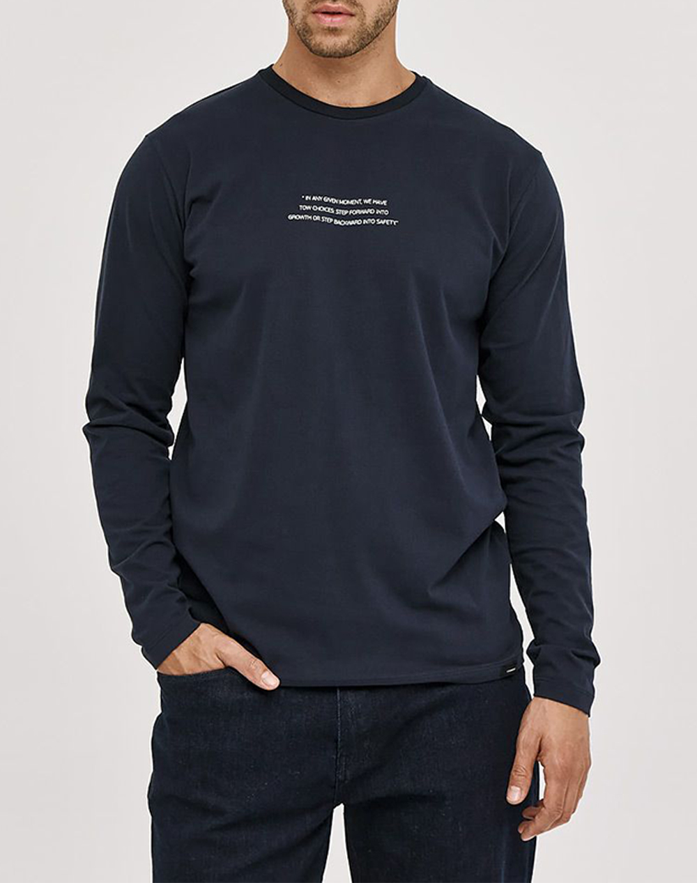 BROKERS ΑΝΔΡΙΚΟ T-SHIRT 25527543751-ΙΝΤΙΓΚΟ Indigo