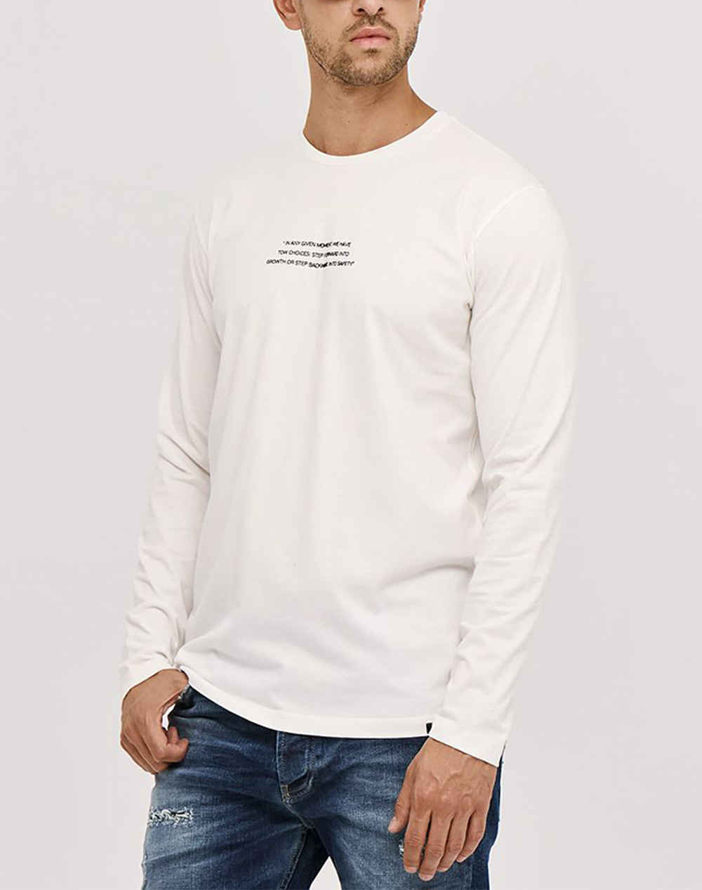 BROKERS BROKERS ΑΝΔΡΙΚΟ T-SHIRT 25527543751-ΕΚΡΟΥ OffWhite