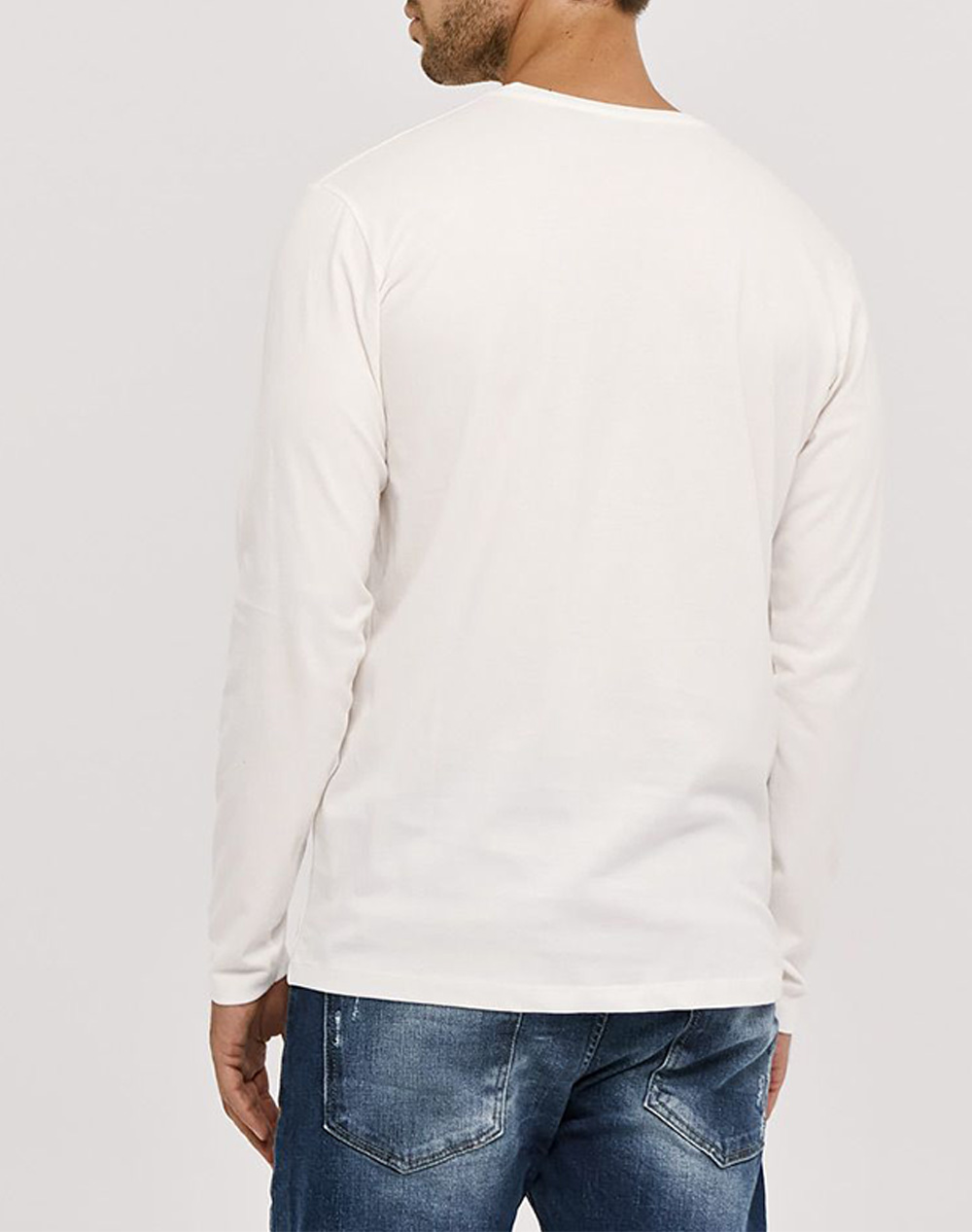 BROKERS ΑΝΔΡΙΚΟ T-SHIRT 25527543751-ΕΚΡΟΥ OffWhite φωτογραφία