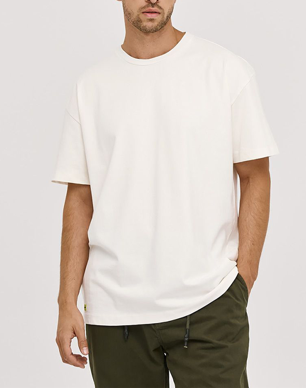 BROKERS ΑΝΔΡΙΚΟ T-SHIRT 25527372752-ΕΚΡΟΥ Ecru