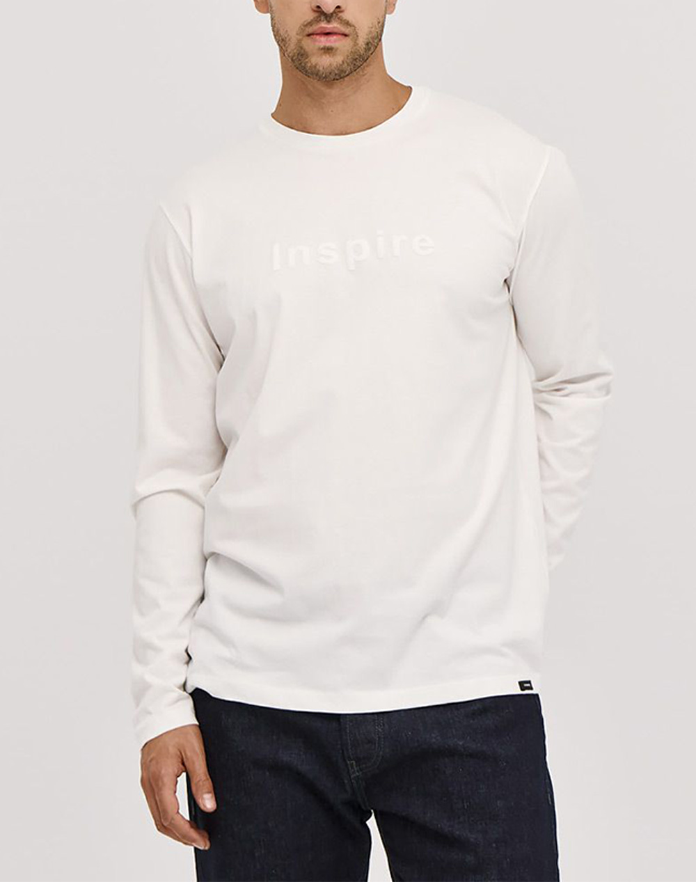 BROKERS ΑΝΔΡΙΚΟ T-SHIRT 25527545751-ΕΚΡΟΥ OffWhite