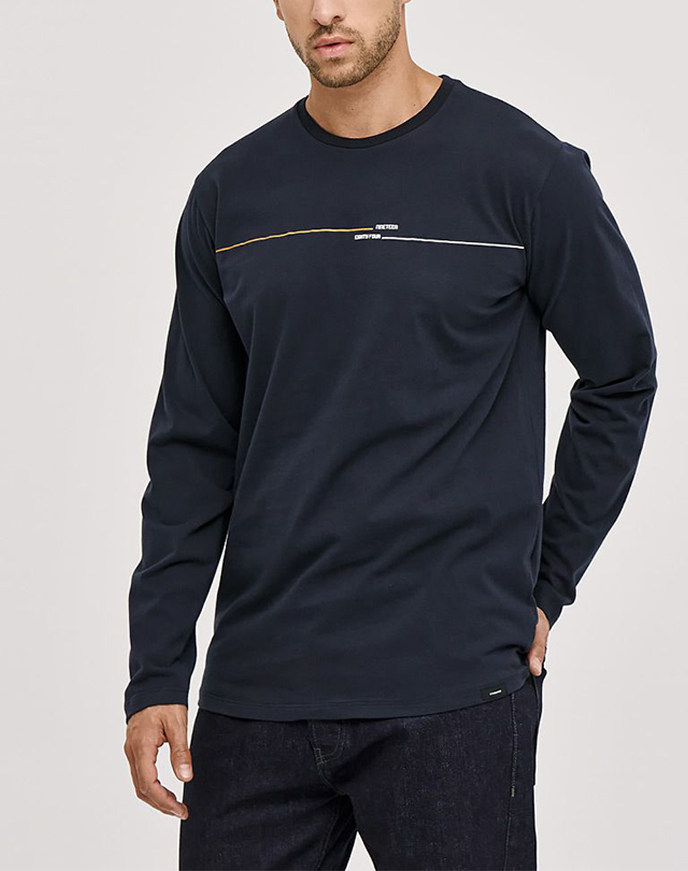 BROKERS ΑΝΔΡΙΚΟ T-SHIRT 25527544751-ΙΝΤΙΓΚΟ Indigo