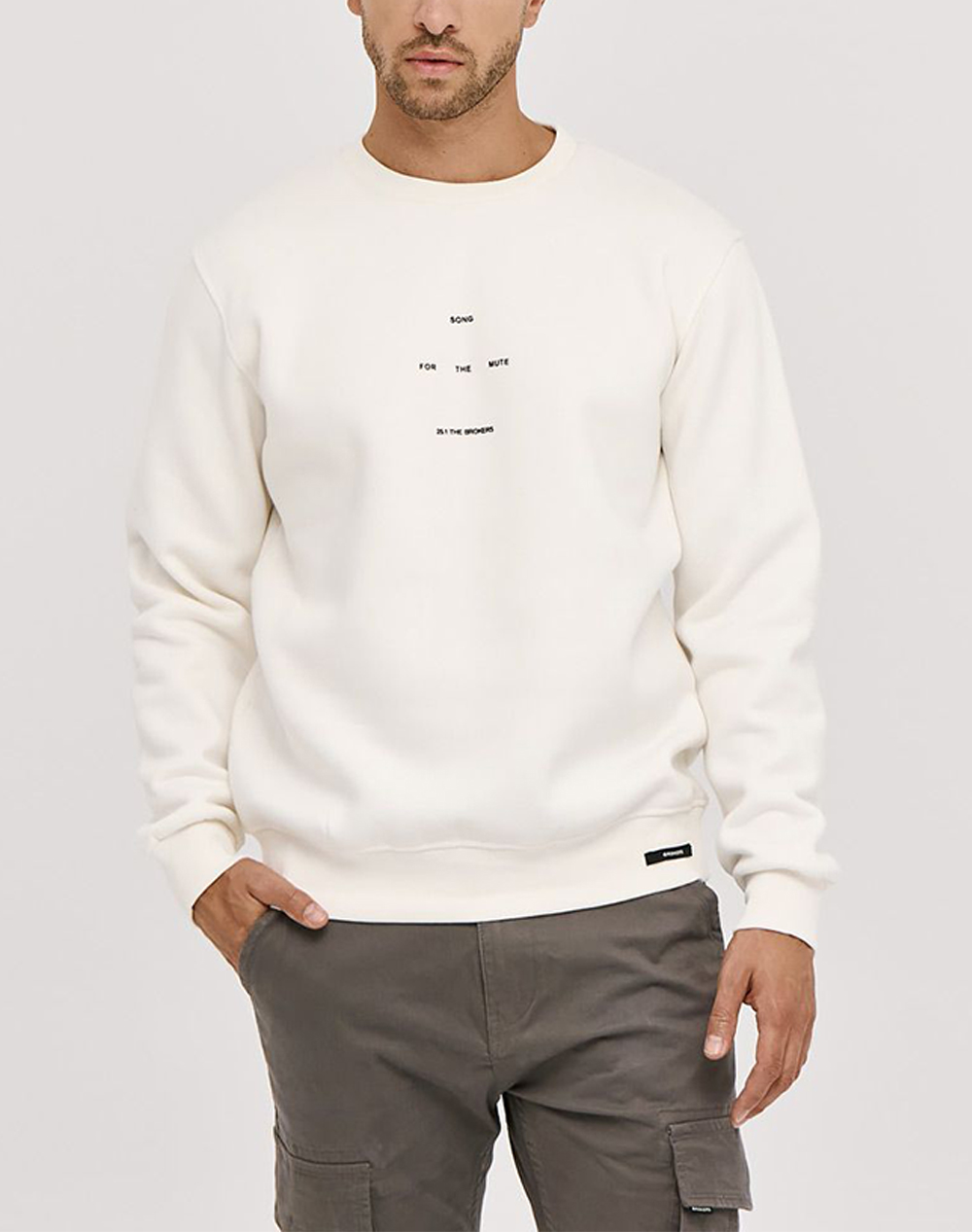 BROKERS ΑΝΔΡΙΚΟ ΦΟΥΤΕΡ 25518103851-3 OffWhite