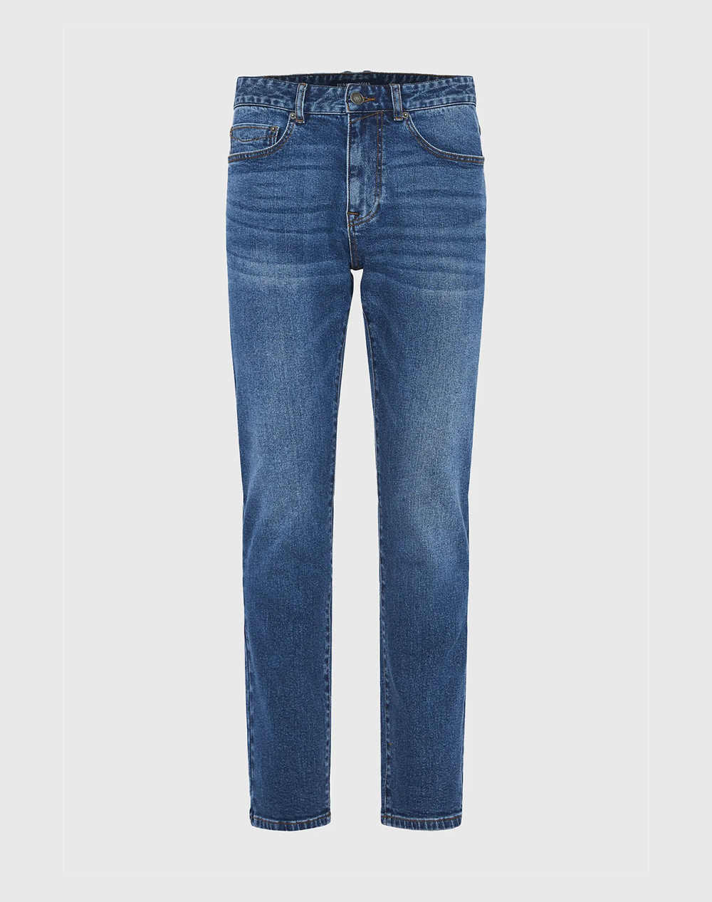 FUNKY BUDDHA Ανδρικό Τζιν Παντελόνι Tapered Fit FBM012-070-02-MD BLUE DenimBlue
