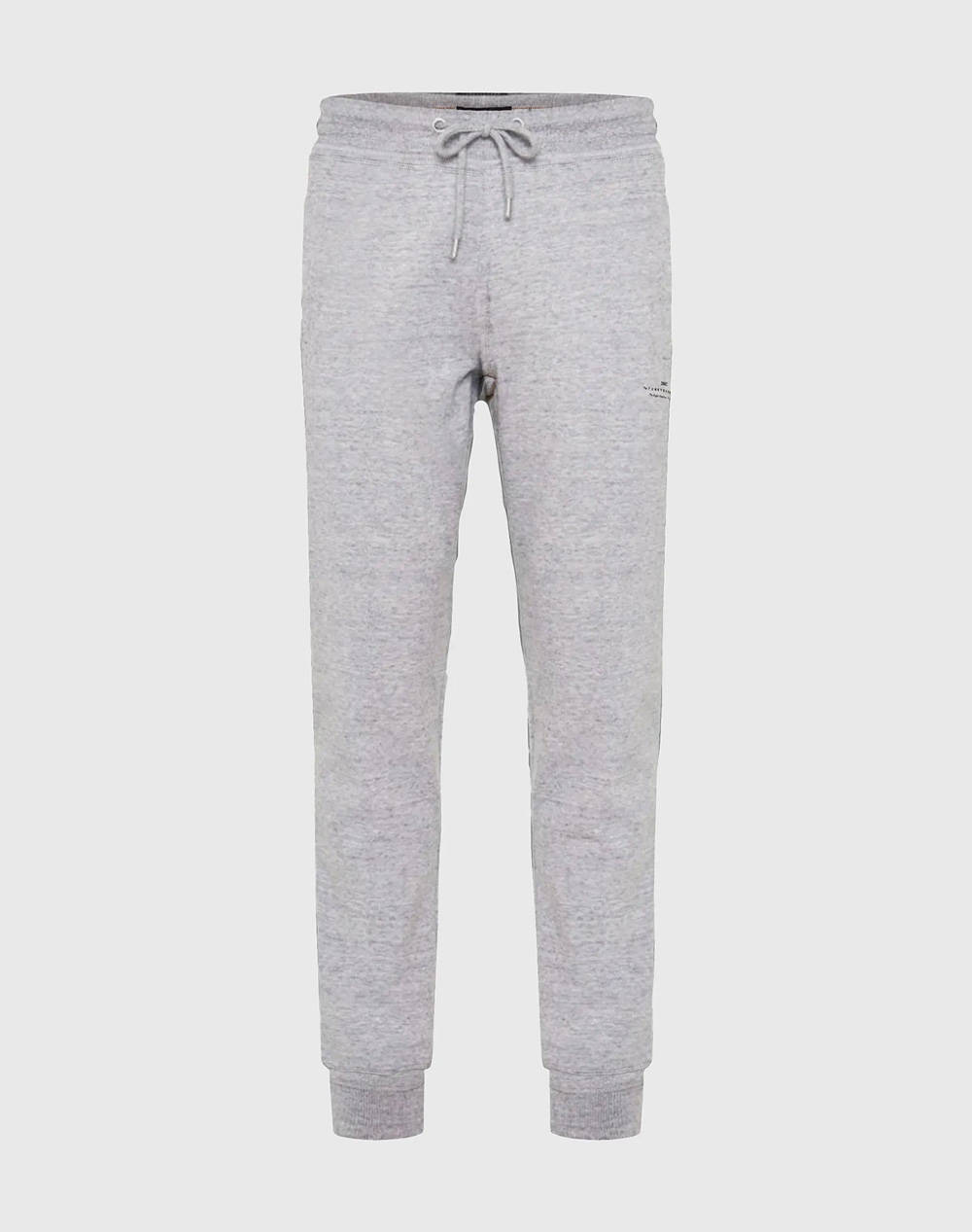 FUNKY BUDDHA Ανδρικό Αθλητικό Παντελόνι FBM012-050-02-GREY MEL LightGray