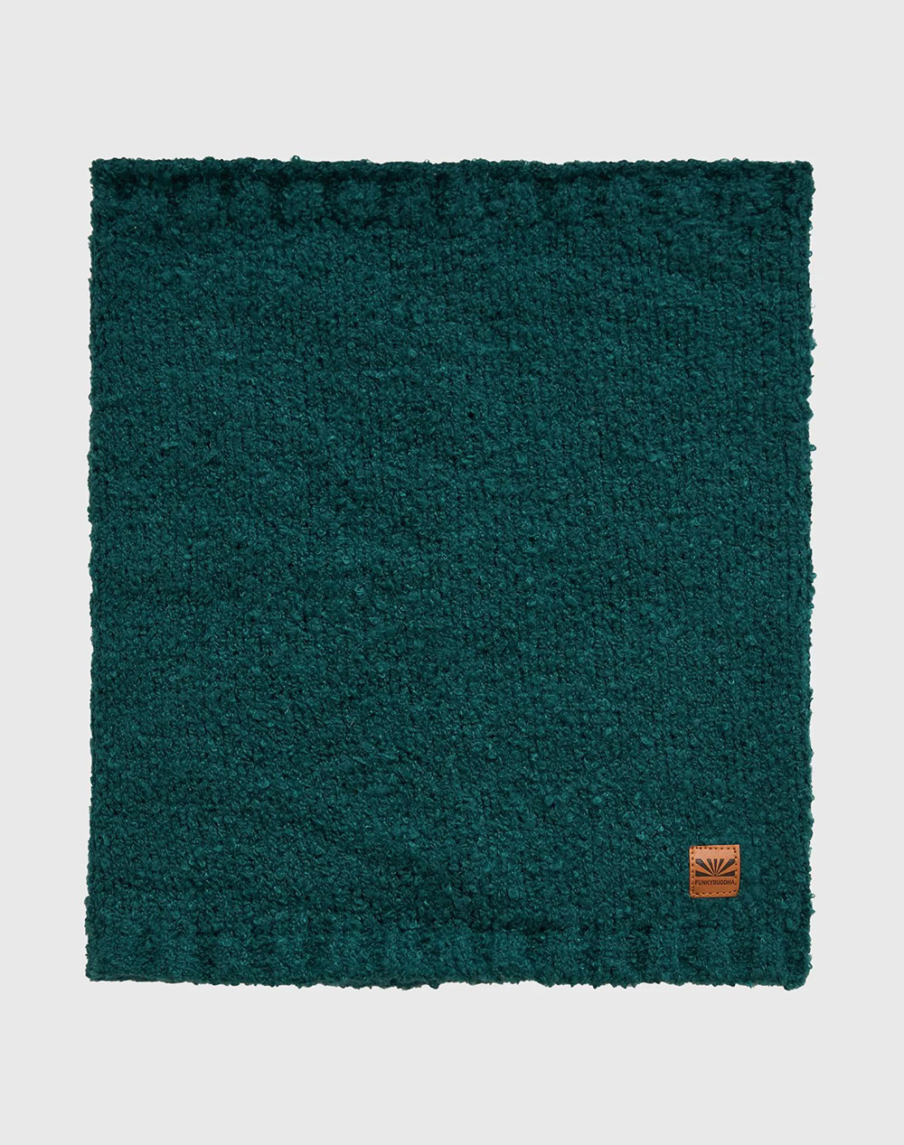 FUNKY BUDDHA Ανδρικό Κασκόλ FBM012-047-10-Dark Sea Petrol