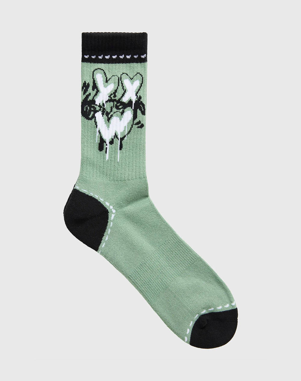 FUNKY BUDDHA Ανδρικές Κάλτσες FBM012-054-10-SAGE GREEN Multi