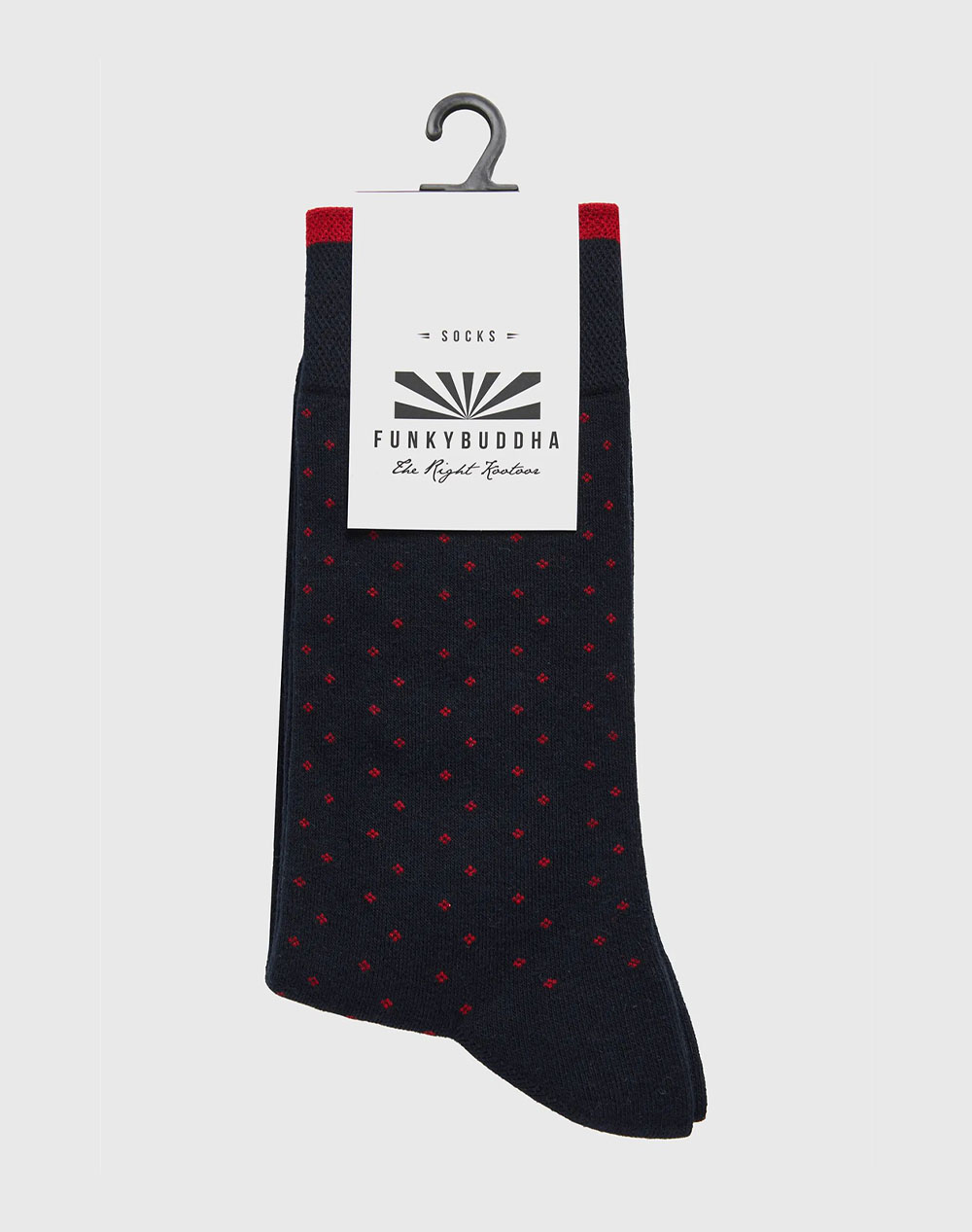 FUNKY BUDDHA Ανδρικές Κάλτσες FBM012-070-10-BLACK Black φωτογραφία