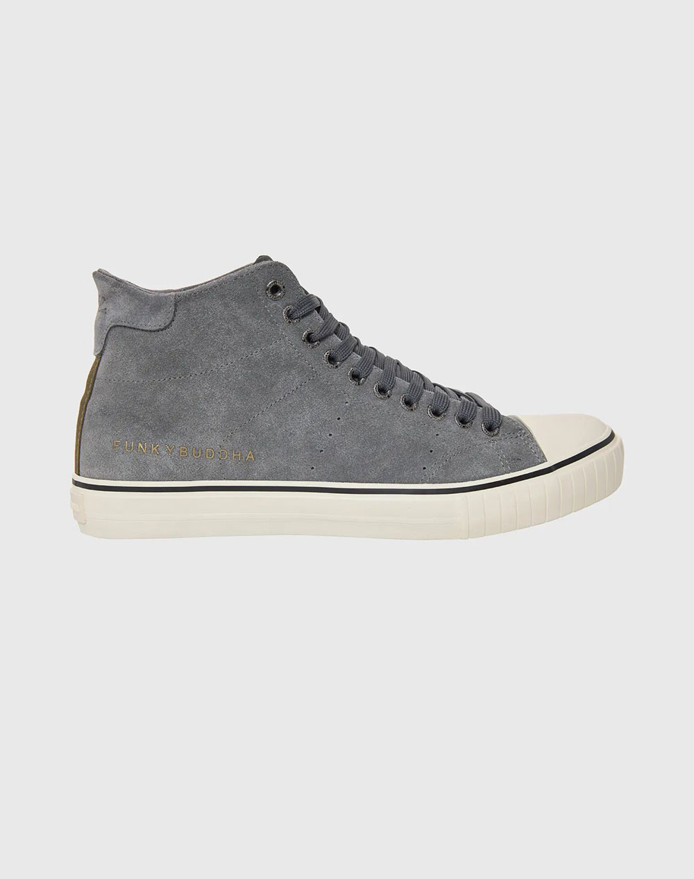 FUNKY BUDDHA Ανδρικό Αθλητικό Μποτάκι FBM012-016-08-GREY Gray