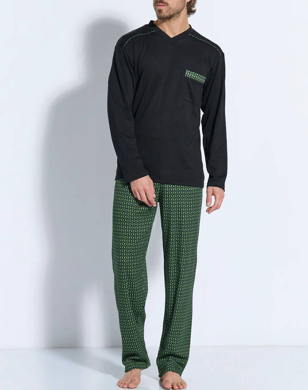RAFAEL RAFAEL ΠΥΖΑΜΑ ΒΕ ΤΣΕΠΗ Α5613-ΠΡΑΣΙΝΟ Green