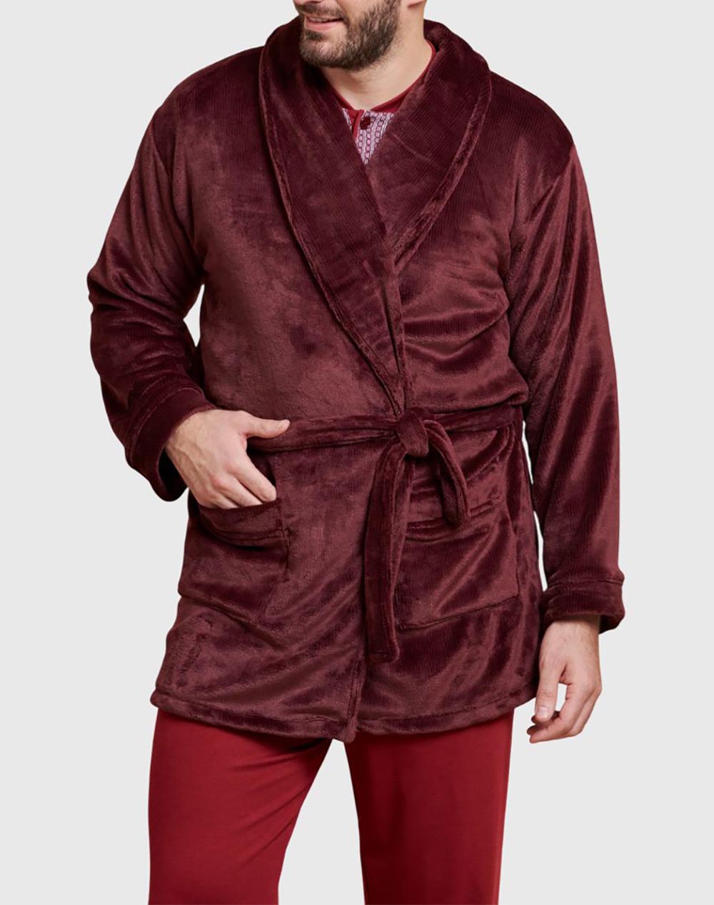 RAFAEL RAFAEL ΡΟΜΠΑ 3/4 ΣΤΑΥΡΩΤΗ Α5308-ΓΚΡΕΝΑ DarkRed