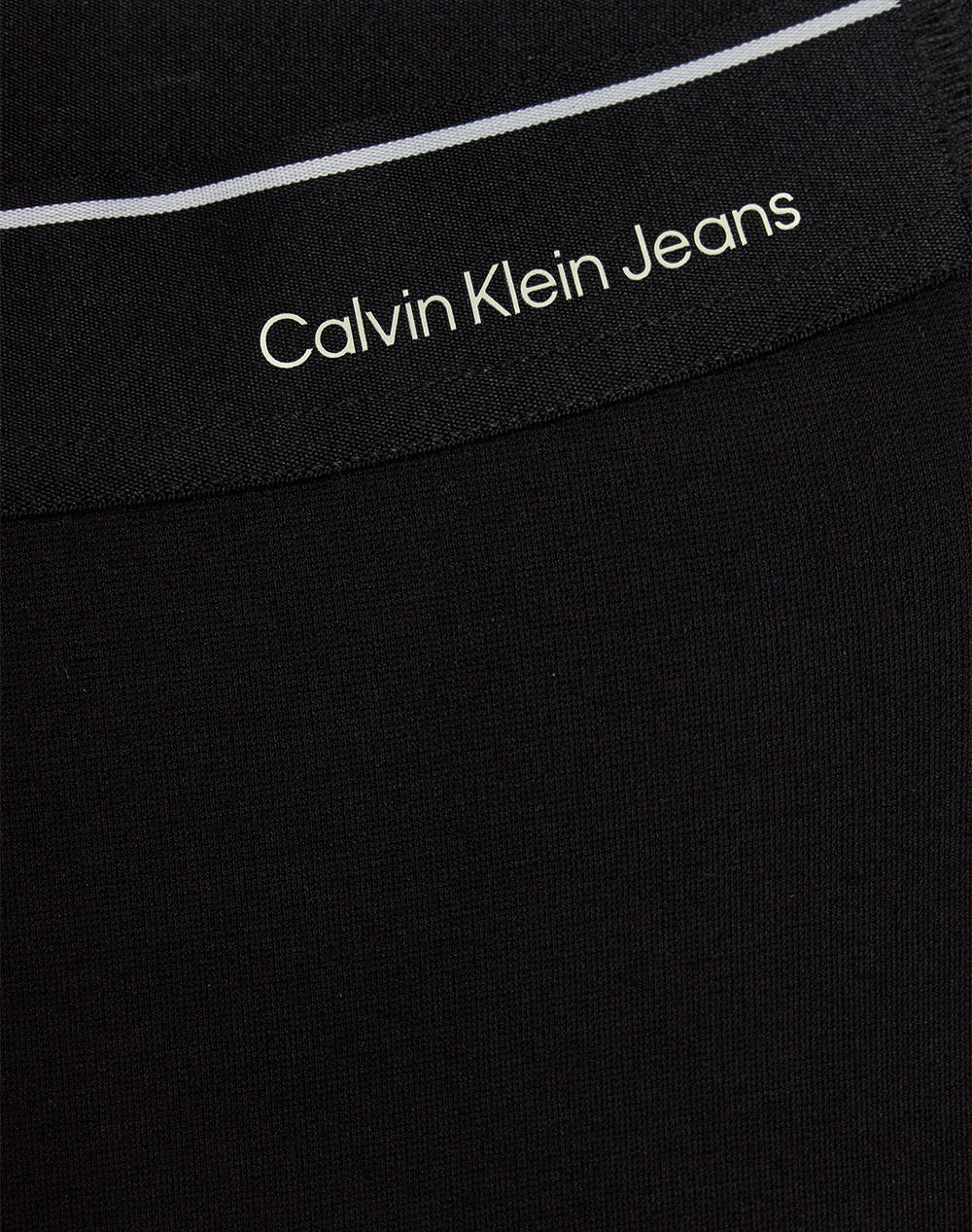 CALVIN KLEIN JEANS LOGO TAPE PUNTO PANTS IG0IG02292-8Y-16Y-BEH Black φωτογραφία