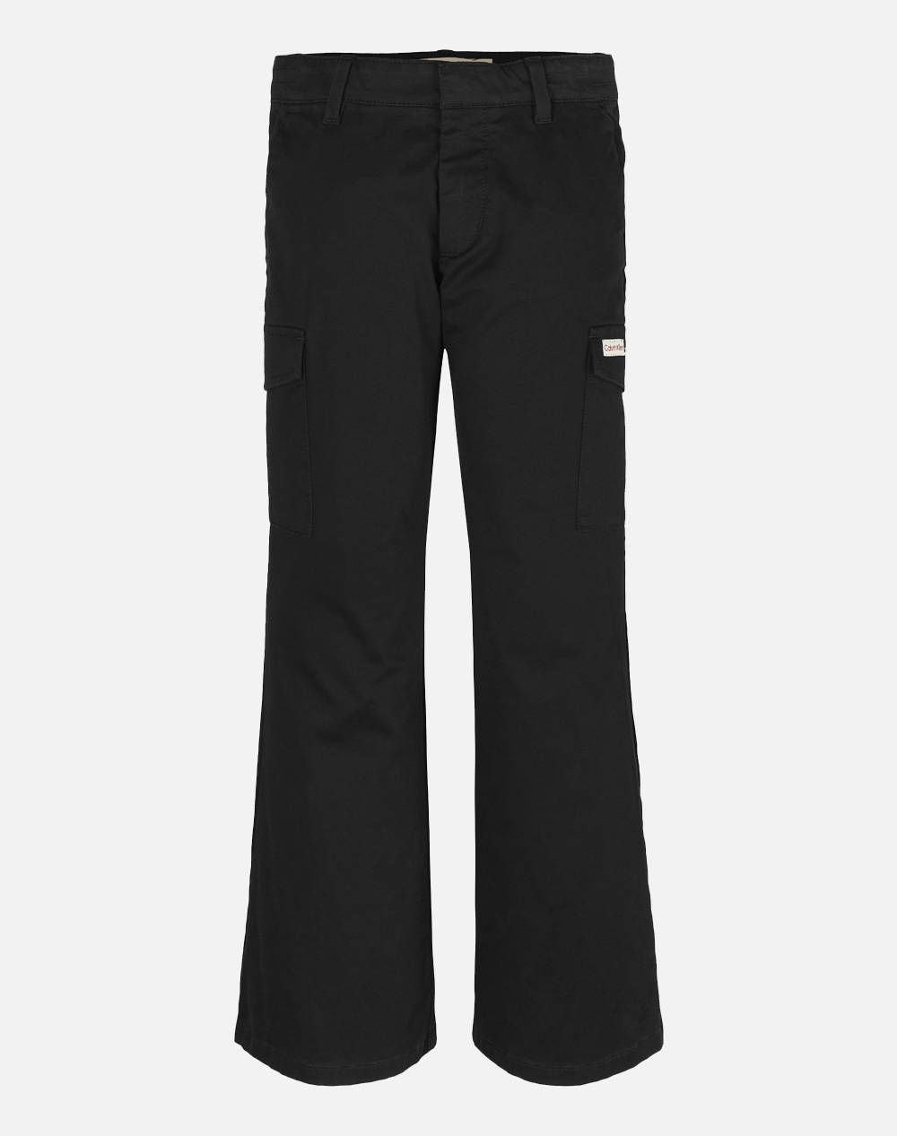 CALVIN KLEIN CLEAN UTILITY CARGO PANT IG0IG03004-8Y-16Y-BEH Black