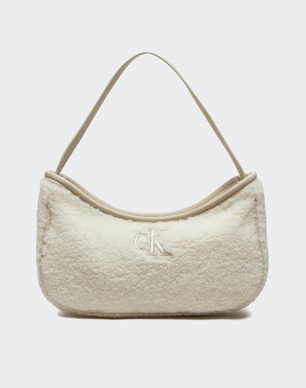 CALVIN KLEIN CALVIN KLEIN TEDDY SHOULDERBAG IU0IU00634-YBI Ivory