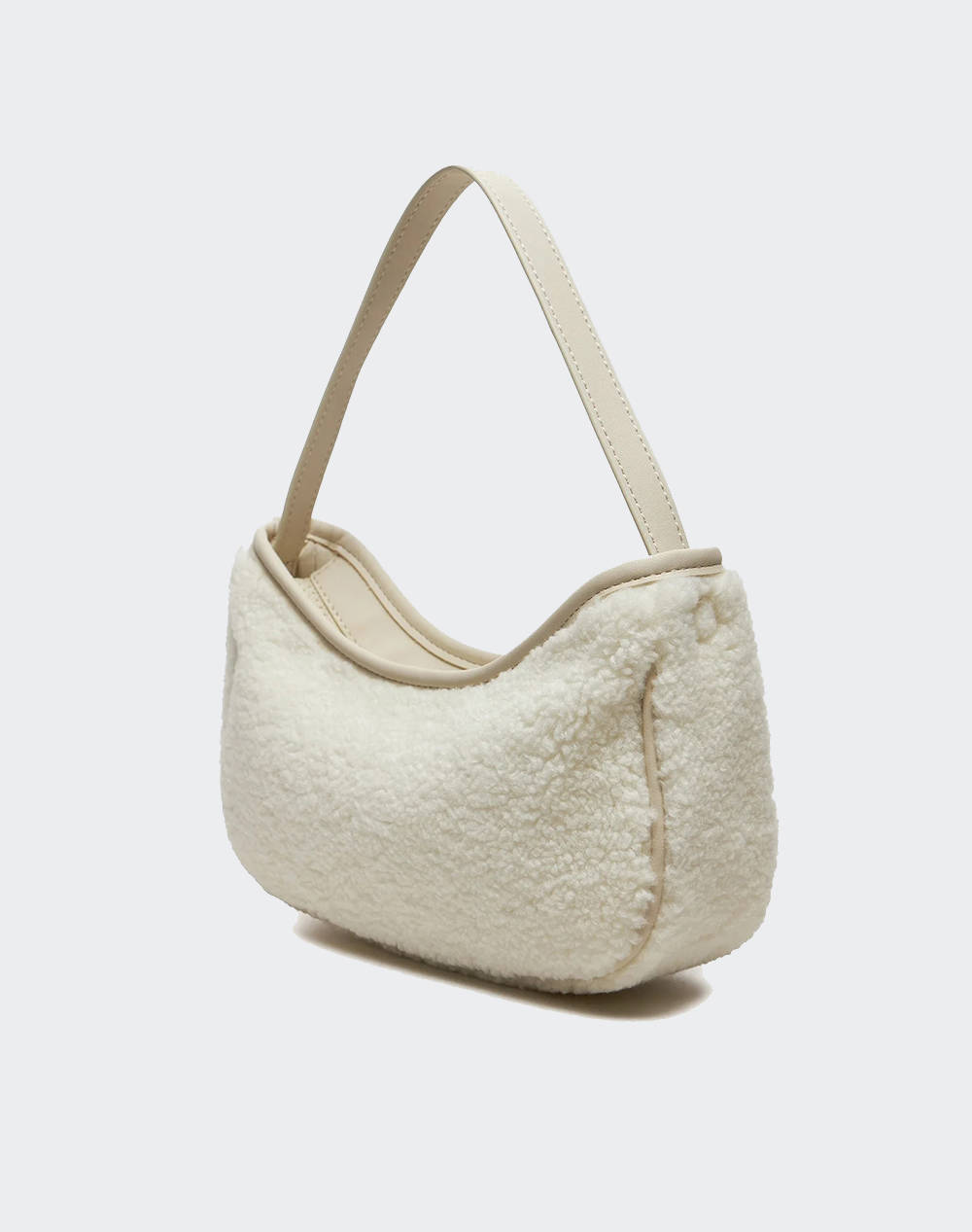 CALVIN KLEIN TEDDY SHOULDERBAG IU0IU00634-YBI Ivory φωτογραφία