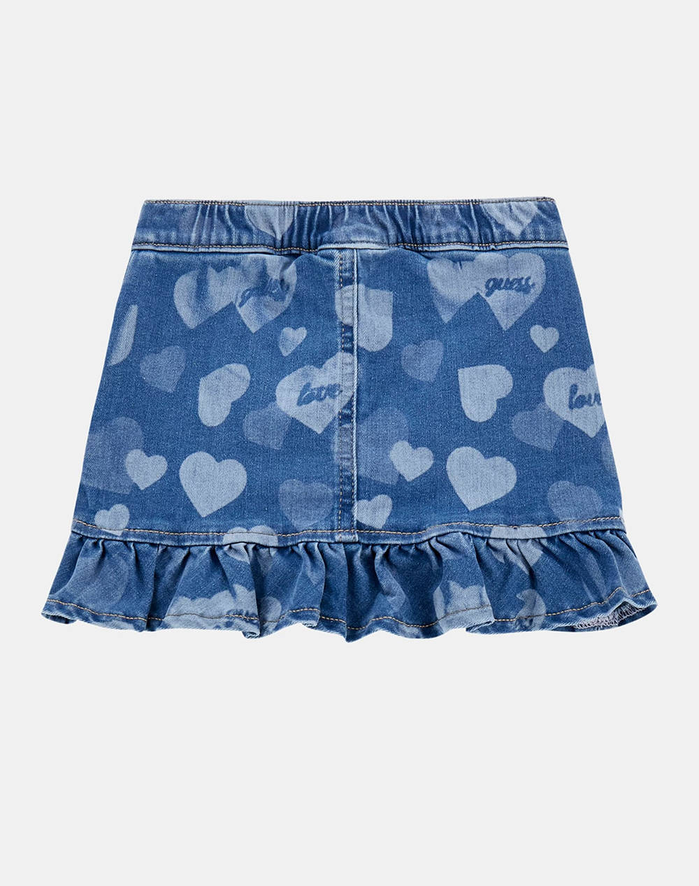 GUESS STRETCH DENIM SKIRT W/LASER ΦΟΥΣΤΑ ΠΑΙΔΙΚΟ GIRL K5YD02D4CA0-PTGO JeanBlue φωτογραφία