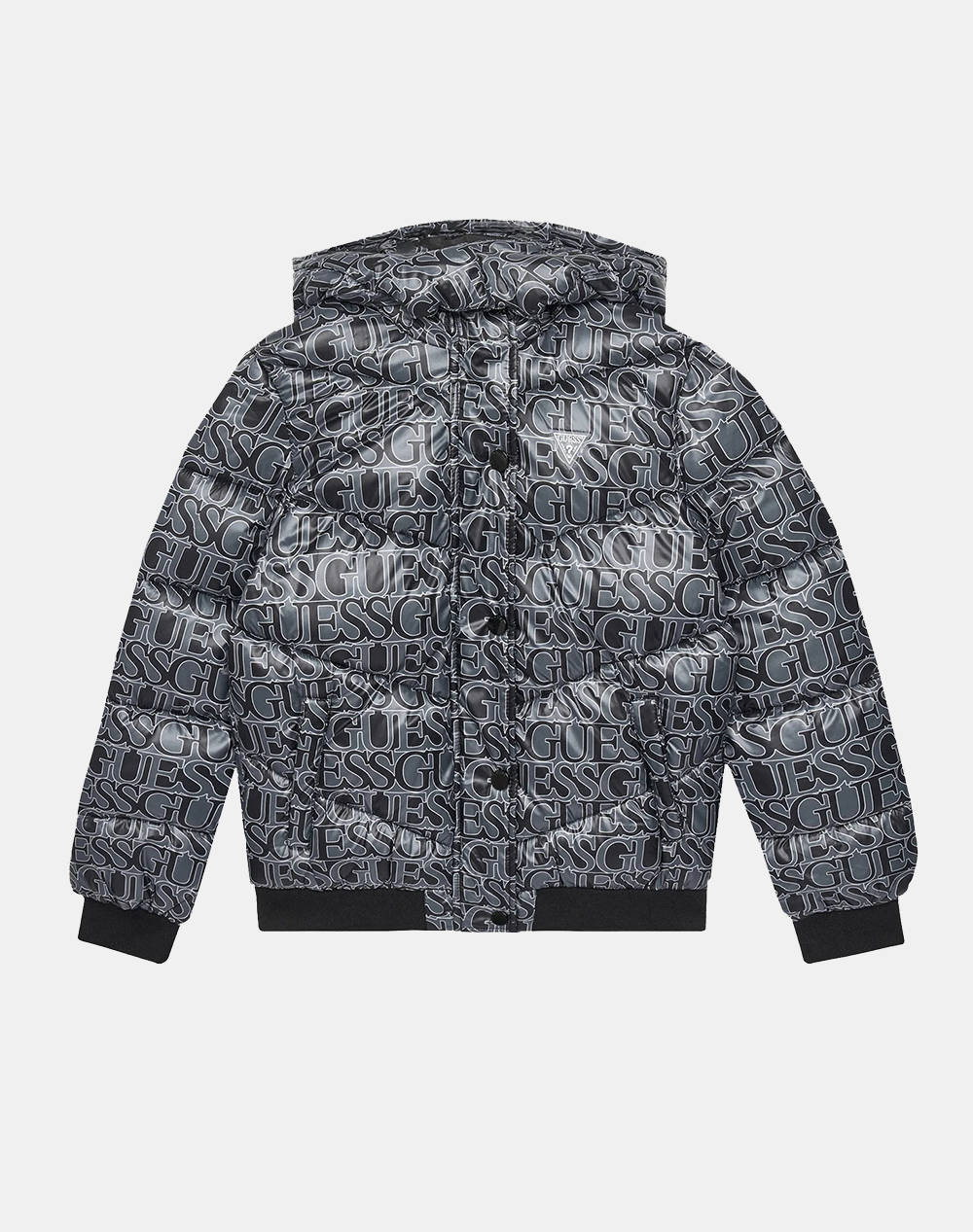 GUESS GUESS PADDED HOODED LS JACKET ΜΠΟΥΦΑΝ ΠΑΙΔΙΚΟ GIRL J5YL02WEGY0-PZ95 Black