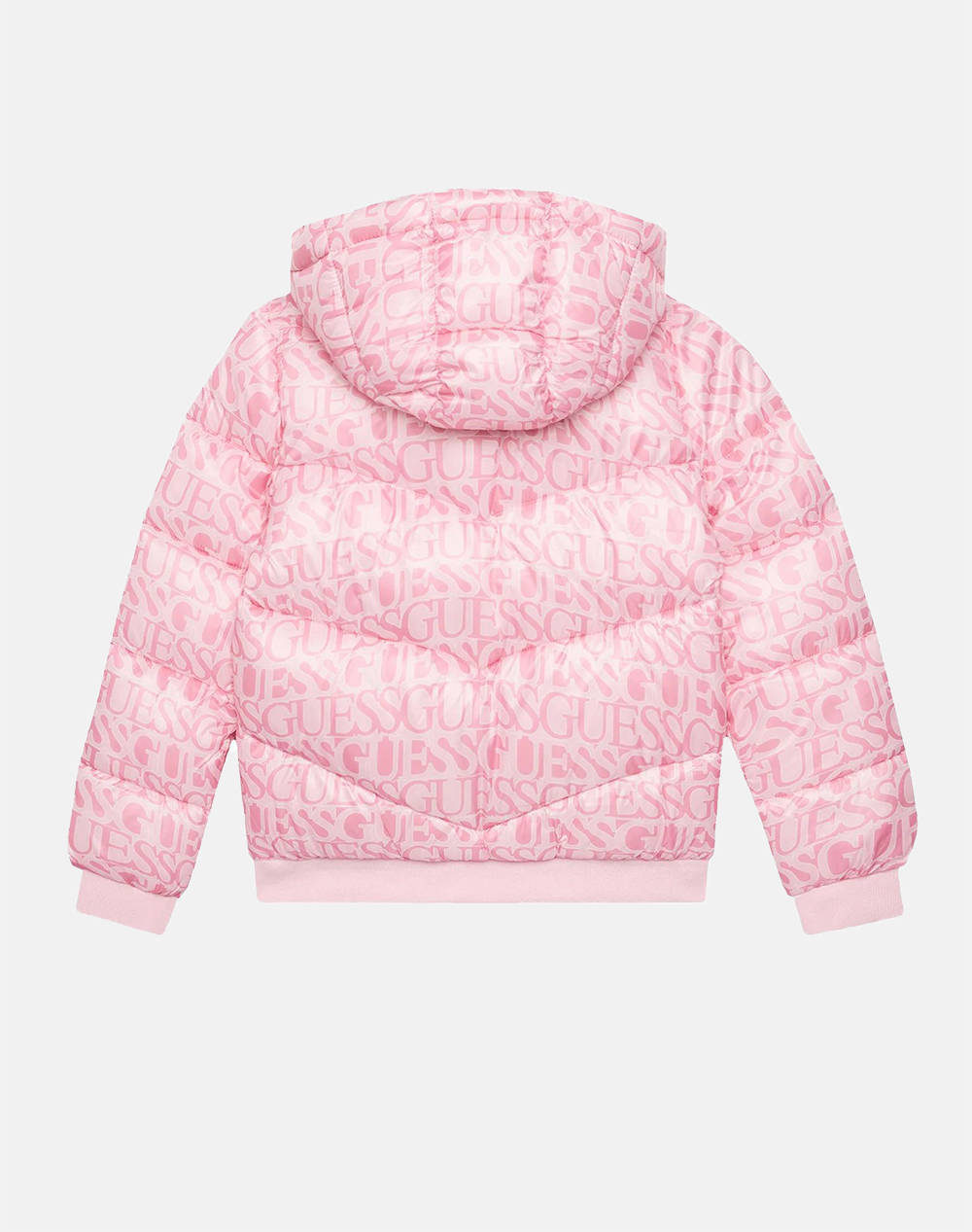 GUESS PADDED HOODED LS JACKET ΜΠΟΥΦΑΝ ΠΑΙΔΙΚΟ GIRL K5YL02WEGY0-P61P Pink φωτογραφία