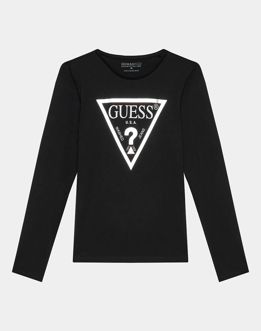 GUESS LS T-SHIRT_CORE BANGLADESH ΠΑΙΔΙΚΟ GIRL J84I36K8HM0-JBLK Black