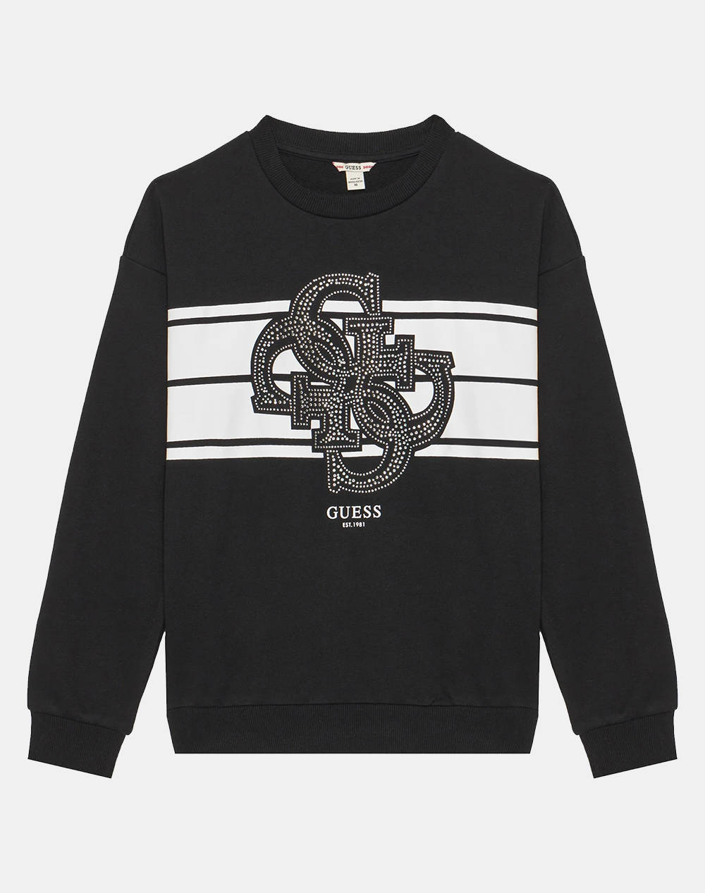 GUESS GUESS LS ACTIVE TOP ΦΟΥΤΕΡ ΠΑΙΔΙΚΟ GIRL J5YQ01KA6R4-JBLK Black