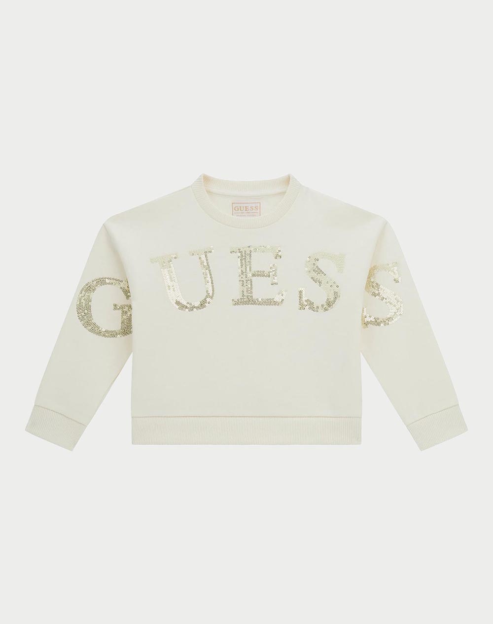 GUESS GUESS LS ACTIVE TOP ΦΟΥΤΕΡ ΠΑΙΔΙΚΟ GIRL K5YQ09KAV34-G012 Cream