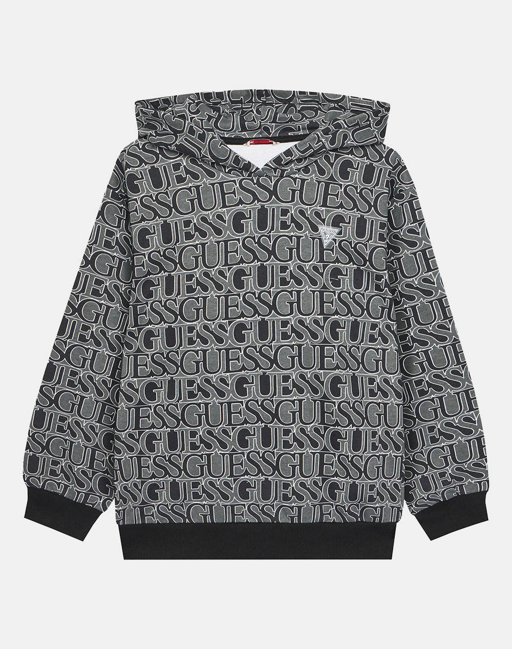 GUESS GUESS OVERSIZE HOODED LS ACTIVE TOP ΦΟΥΤΕΡ ΠΑΙΔΙΚΟ GIRL J5YQ02KAD74-PZ95 Black