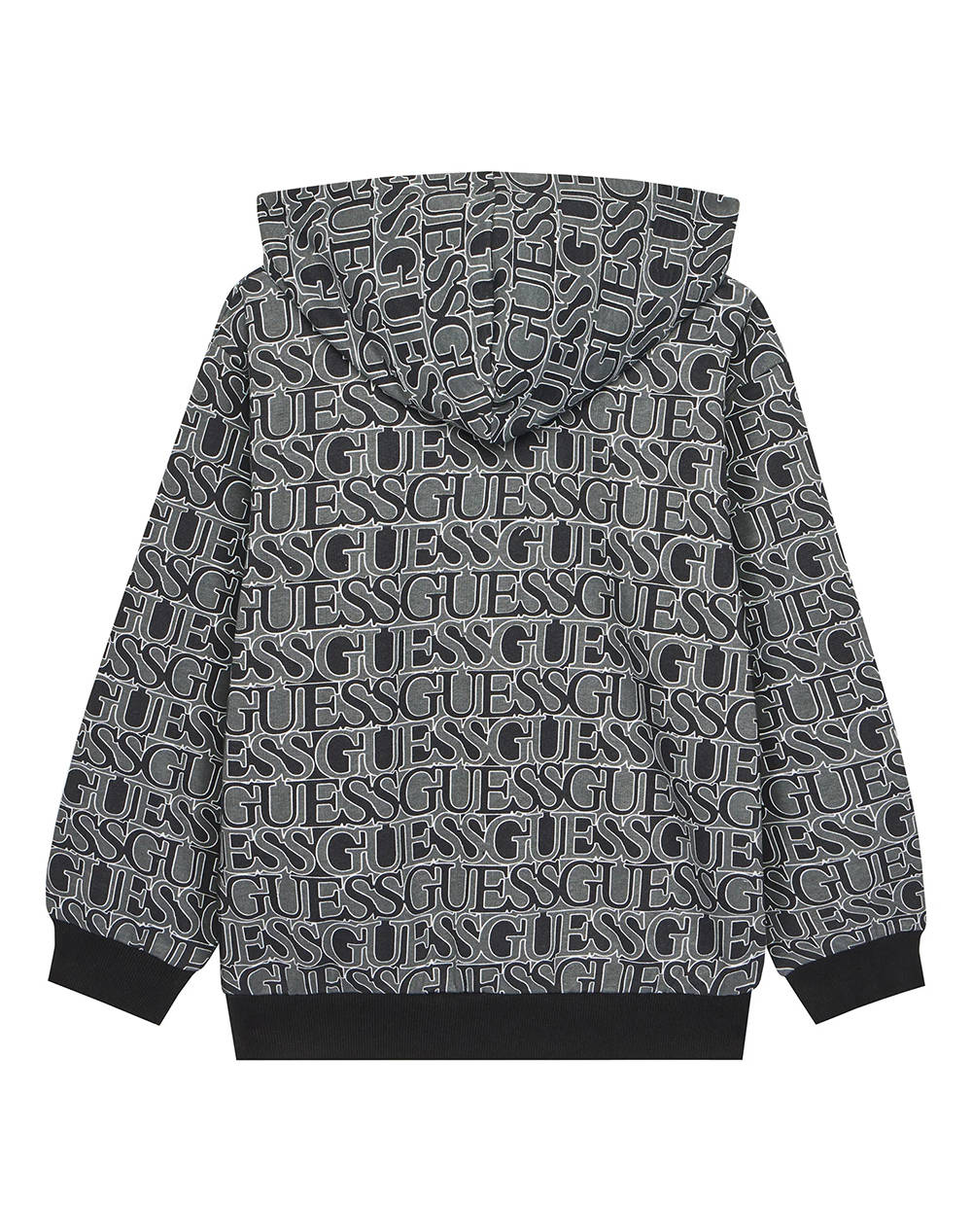 GUESS OVERSIZE HOODED LS ACTIVE TOP ΦΟΥΤΕΡ ΠΑΙΔΙΚΟ GIRL J5YQ02KAD74-PZ95 Black φωτογραφία