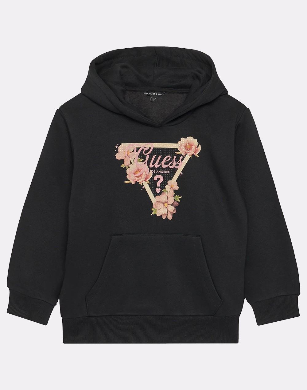 GUESS OVERSIZE HOODED LS ACTIVE TOP ΦΟΥΤΕΡ ΠΑΙΔΙΚΟ GIRL J5BQ21KCKF2-JBLK JetBlack