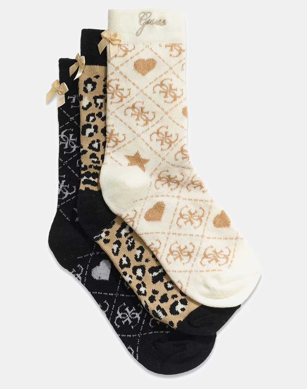 GUESS GUESS SET 3PCS SOCKS ΑΞΕΣΟΥΑΡ ΠΑΙΔΙΚΟ GIRL J5BZ06Z1100-F1BR Multi