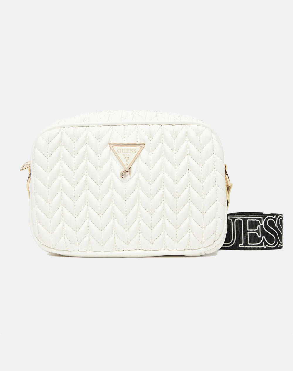 GUESS GUESS QUILTED CAMERA BAG MYANMAR ΠΑΙΔΙΚΟ GIRL (Διαστάσεις: 6 x 11 x 17εκ.) J5YZ08WHEG0-G012 OffWhite