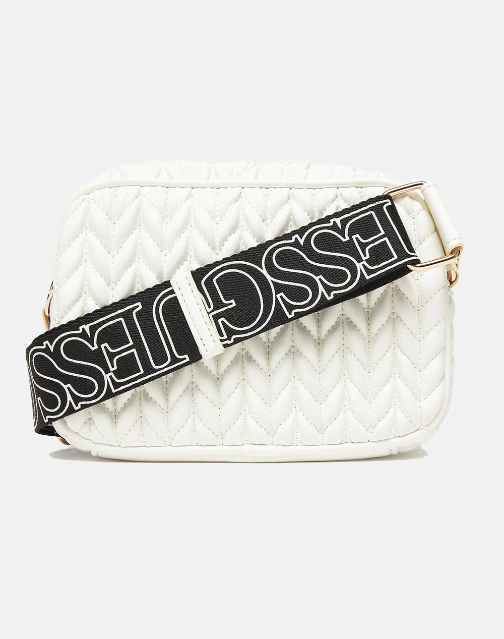 GUESS QUILTED CAMERA BAG MYANMAR ΠΑΙΔΙΚΟ GIRL (Διαστάσεις: 6 x 11 x 17εκ.) J5YZ08WHEG0-G012 OffWhite φωτογραφία