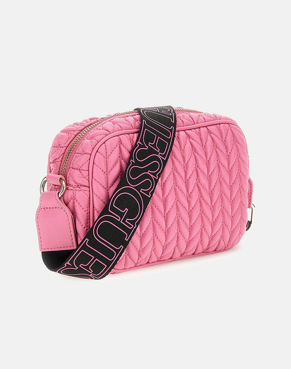 GUESS QUILTED CAMERA BAG MYANMAR ΠΑΙΔΙΚΟ GIRL (Διαστάσεις: 6 x 11 x 17εκ.) J5YZ08WHEG0-G5Q2 Pink φωτογραφία