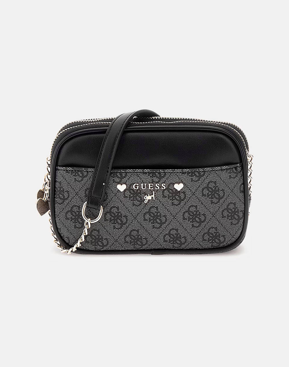 GUESS GUESS CROSSBODY CAMERA BAG ΤΣΑΝΤΑ ΠΑΙΔΙΚΟ GIRL (Διαστάσεις: 5 x 11 x 17.5εκ.) J5YZ00WFMF0-JBLK Black