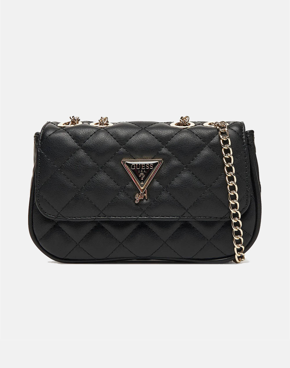 GUESS GUESS MINI CONVERTIBLE CROSSBODY ΤΣΑΝΤΑ ΠΑΙΔΙΚΟ GIRL (Διαστάσει: 19 x 12 x 3.5εκ.) J5YZ17WGT10-JBLK Black