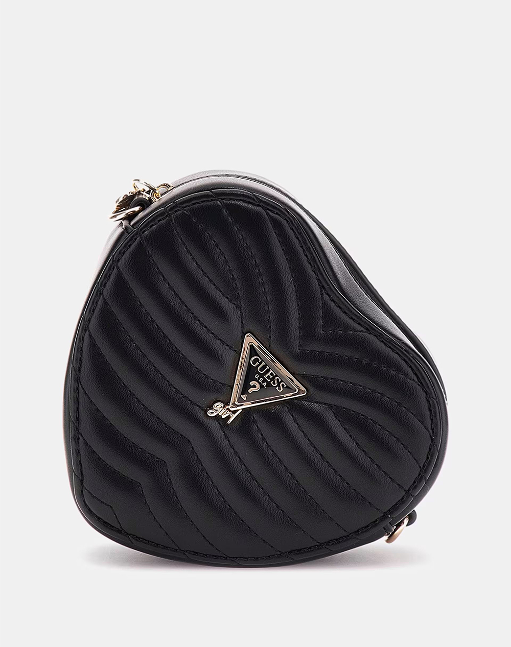 GUESS GUESS HEART BAG ΤΣΑΝΤΑ ΠΑΙΔΙΚΟ GIRL J5BZ12WGT10-JBLK Black