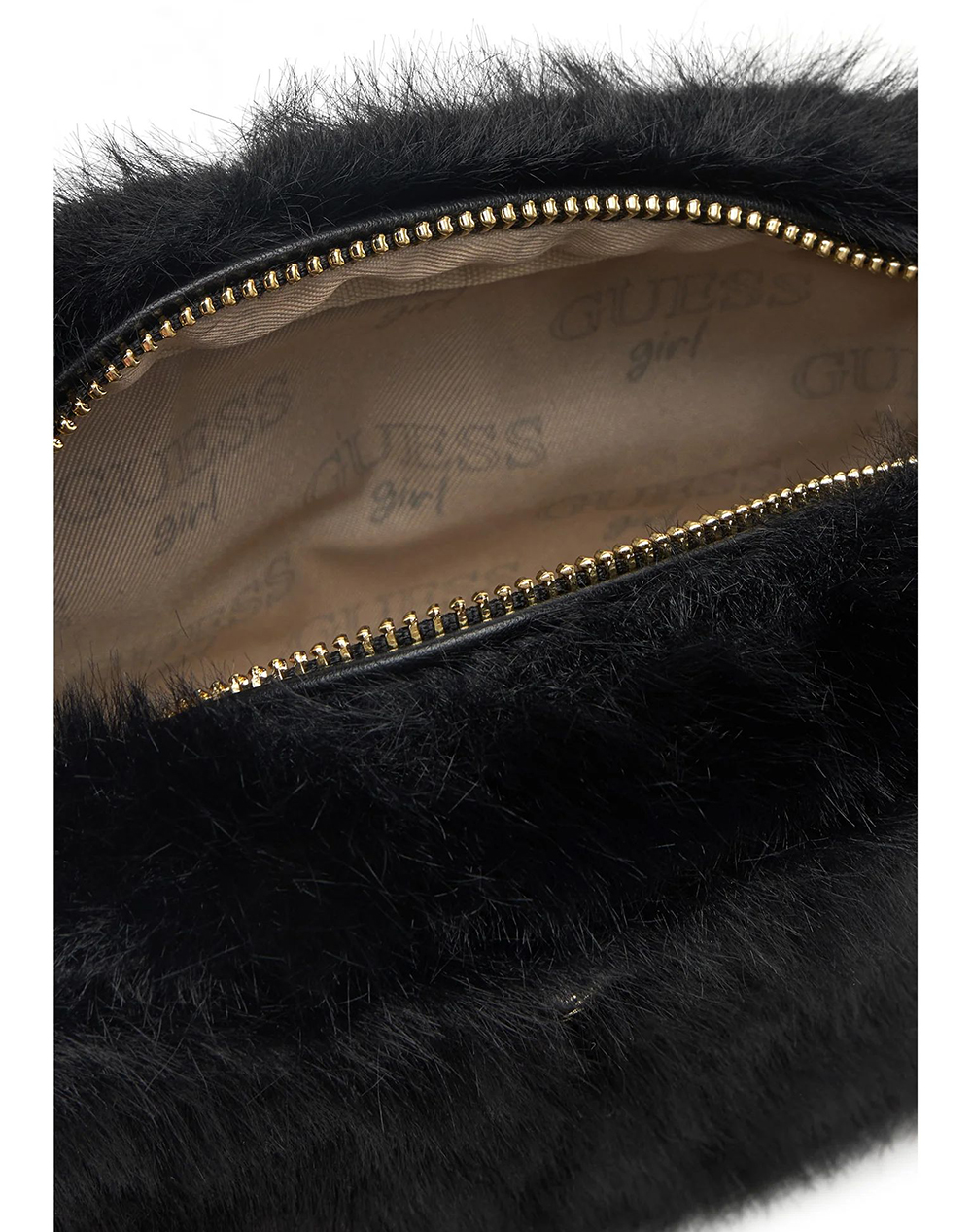 GUESS FUR CAMERA BAG ΤΣΑΝΤΑ ΠΑΙΔΙΚΟ GIRL J5BZ39W3210-JBLK Black φωτογραφία