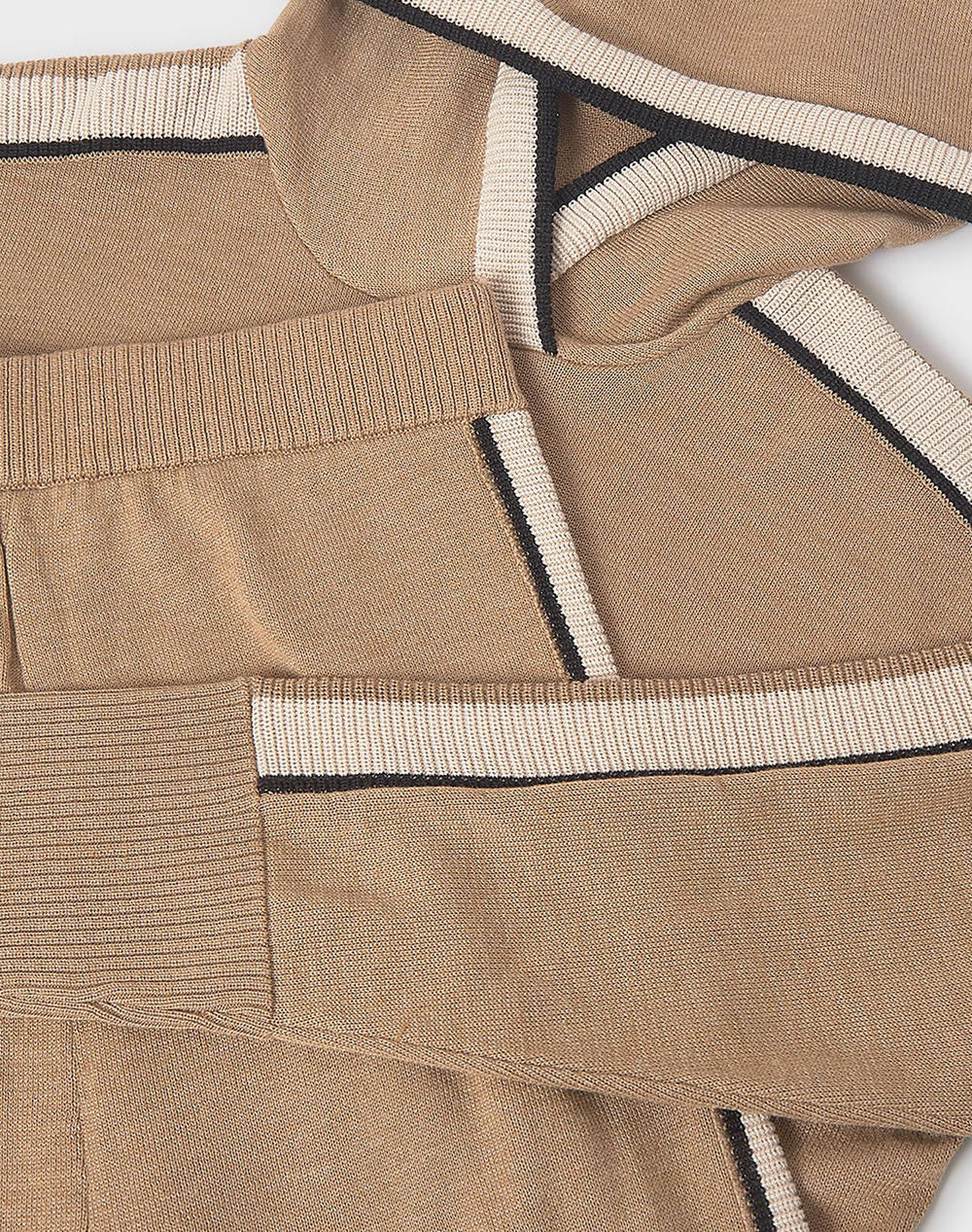 MAYORAL ΣΕΤ ΠΑΝΤΕΛΟΝΙ ΠΛΕΚΤΟ ΚΟΥΚΟΥΛΑ 07585-018 Biege φωτογραφία