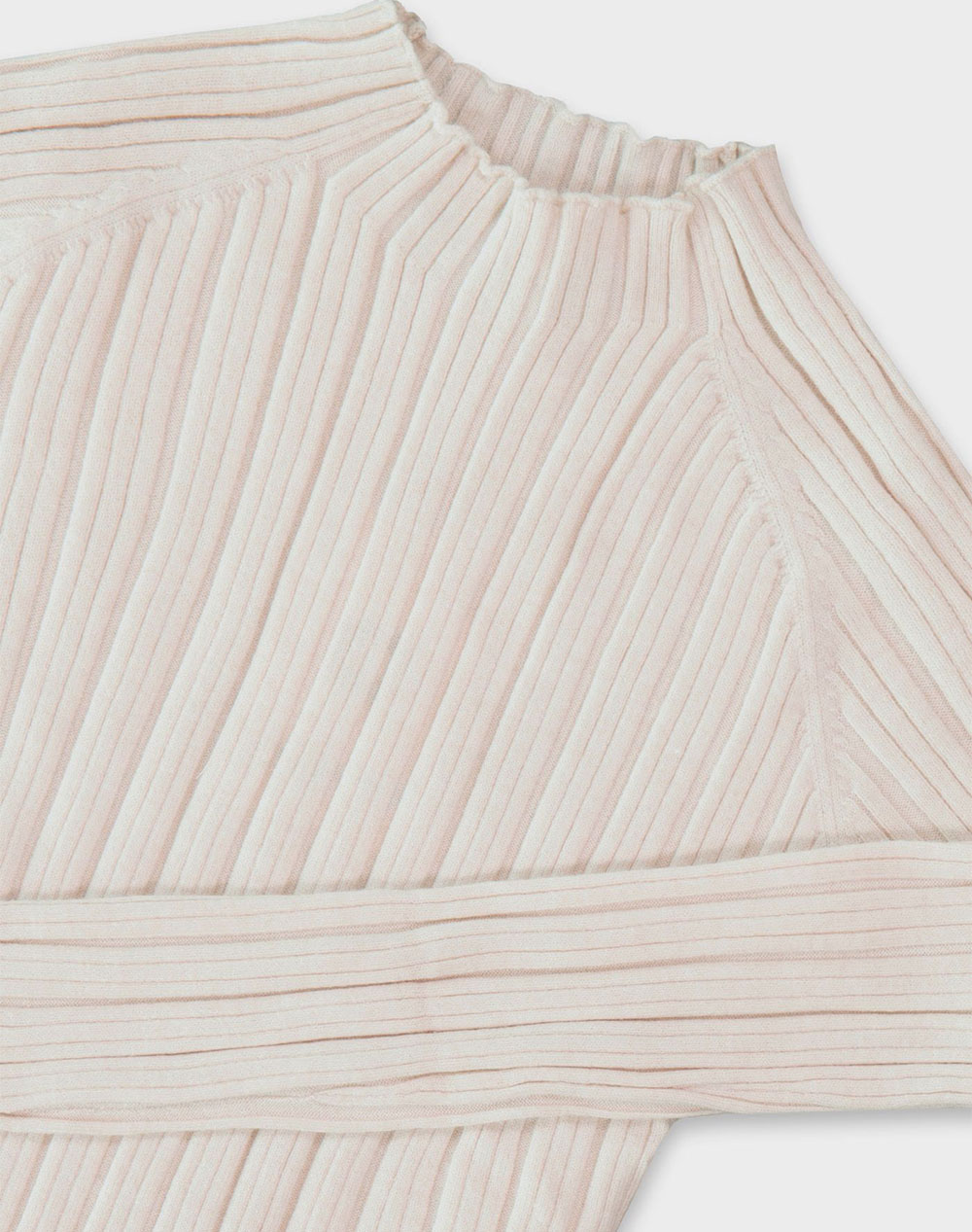 MAYORAL ΗΜΙΖΙΒΑΓΚΟ ΠΛΕΚΤΟ 07015-071 Cream φωτογραφία