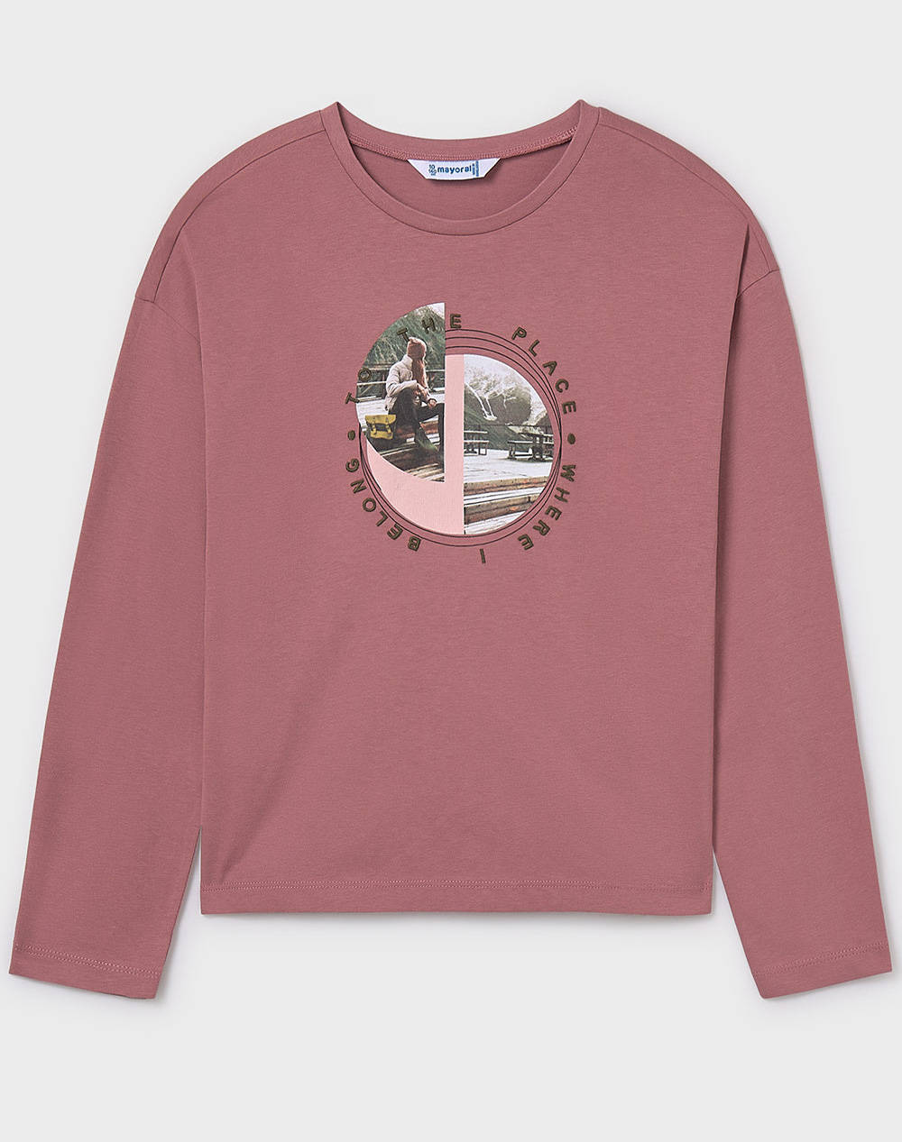 MAYORAL ΜΠΛΟΥΖΑ ΜΑΚΡΥΜΑΝΙΚΗ ΣΧΕΔΙΟ 07023-017 deepPink