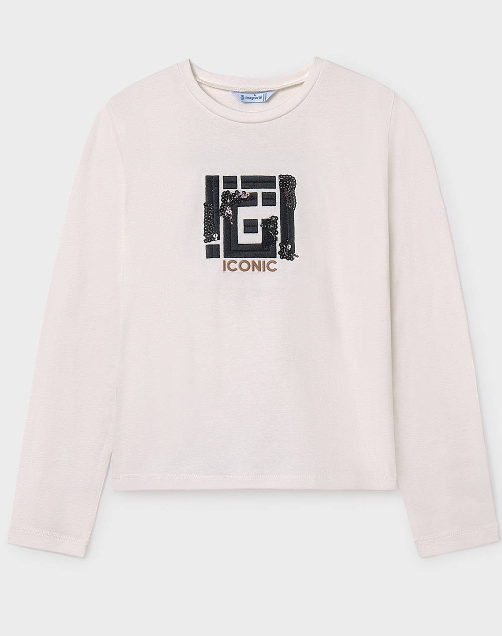 MAYORAL ΜΠΛΟΥΖΑ ΜΑΚΡΥΜΑΝΙΚΗ ΚΕΝΤΗΤΗ 07018-089 Cream