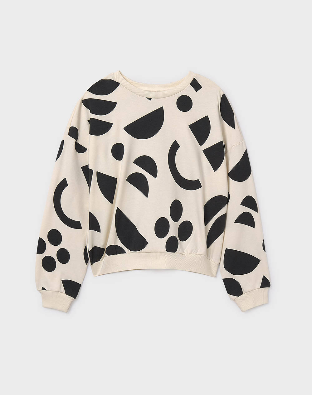 MAYORAL ΠΟΥΛΟΒΕΡ PRINT 07426-031 Ecru