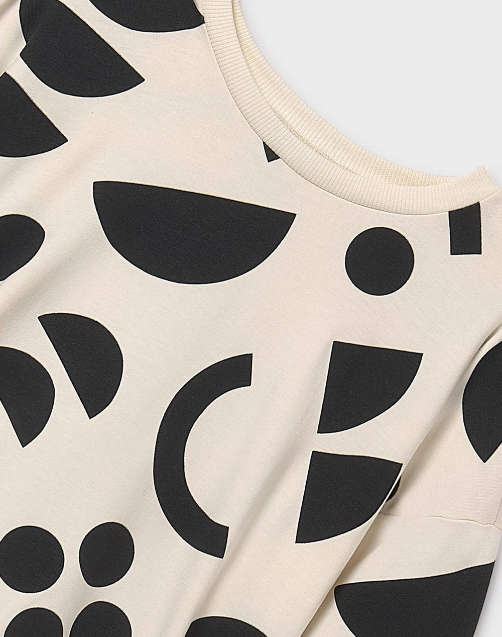 MAYORAL ΠΟΥΛΟΒΕΡ PRINT 07426-031 Ecru φωτογραφία