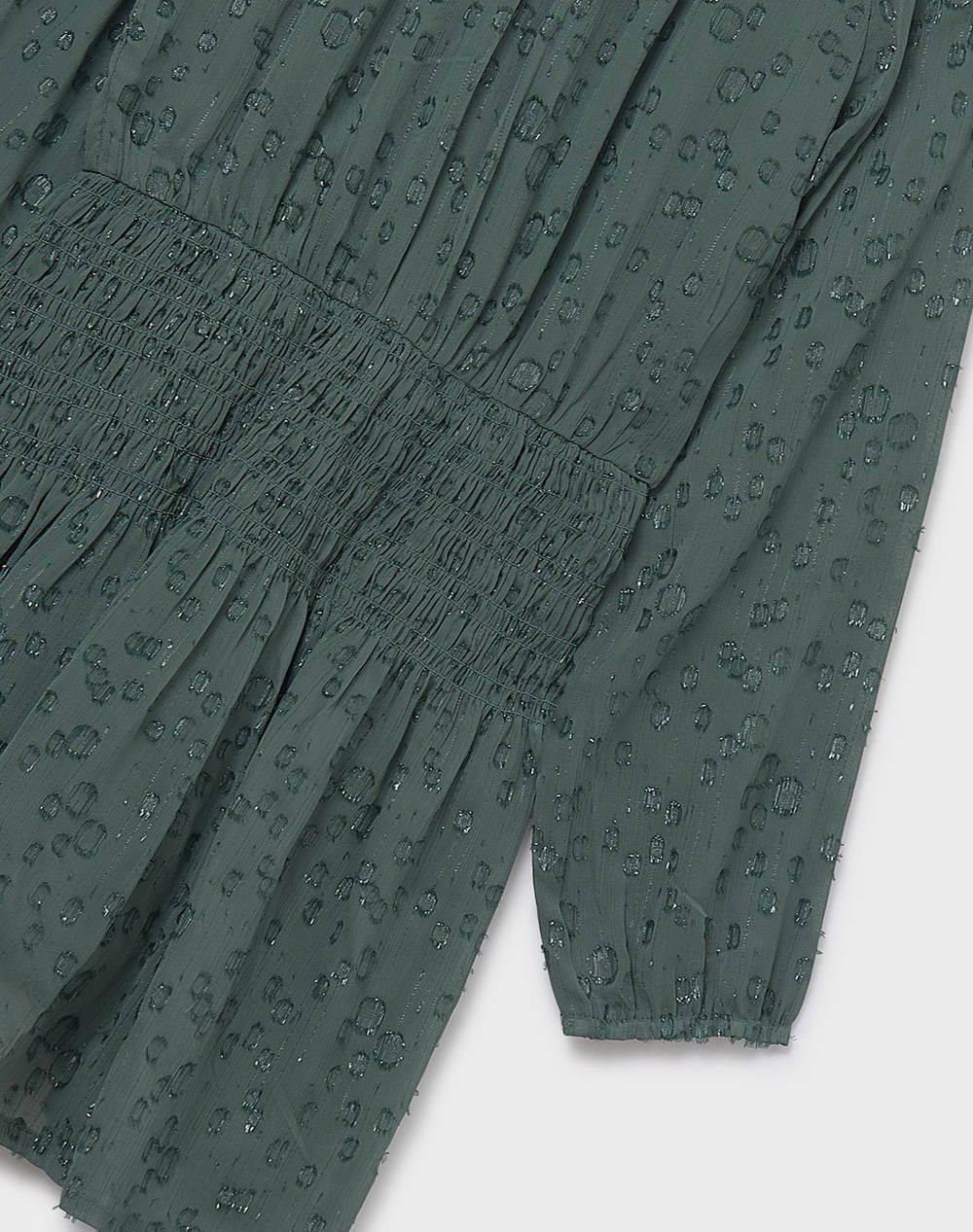 MAYORAL ΦΟΡΕΜΑ ΓΑΖΑ LUREX 07909-055 DarkGreen φωτογραφία