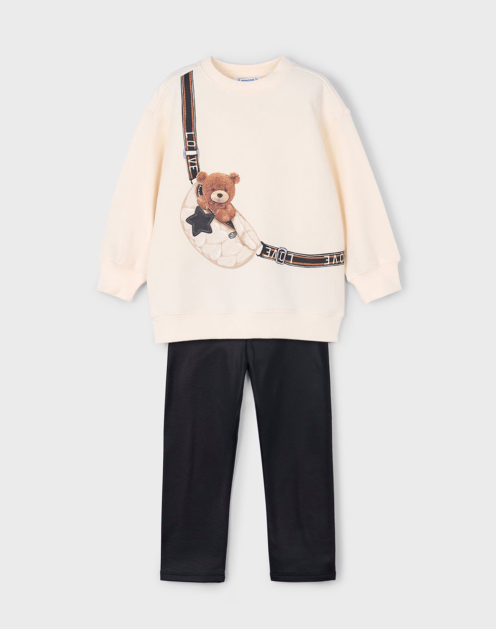 MAYORAL ΣΕΤ ΦΟΥΤΕΡ ΚΟΛΑΝ PU 04727-056 Black