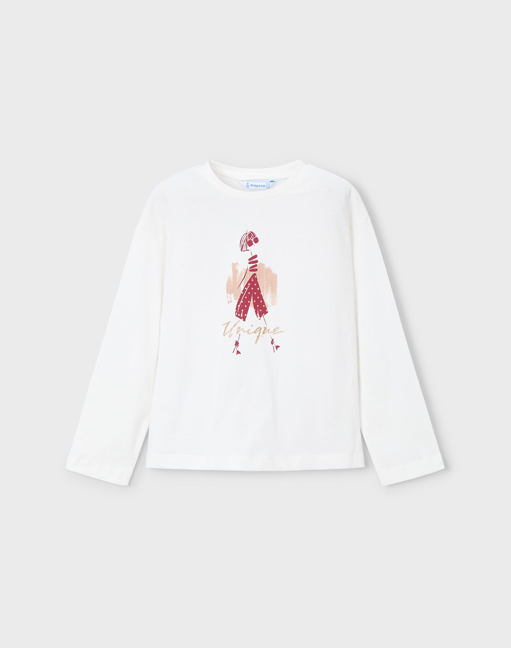 MAYORAL ΜΠΛΟΥΖΑ ΜΑΚΡΥΜΑΝΙΚΗ 04010-073 White